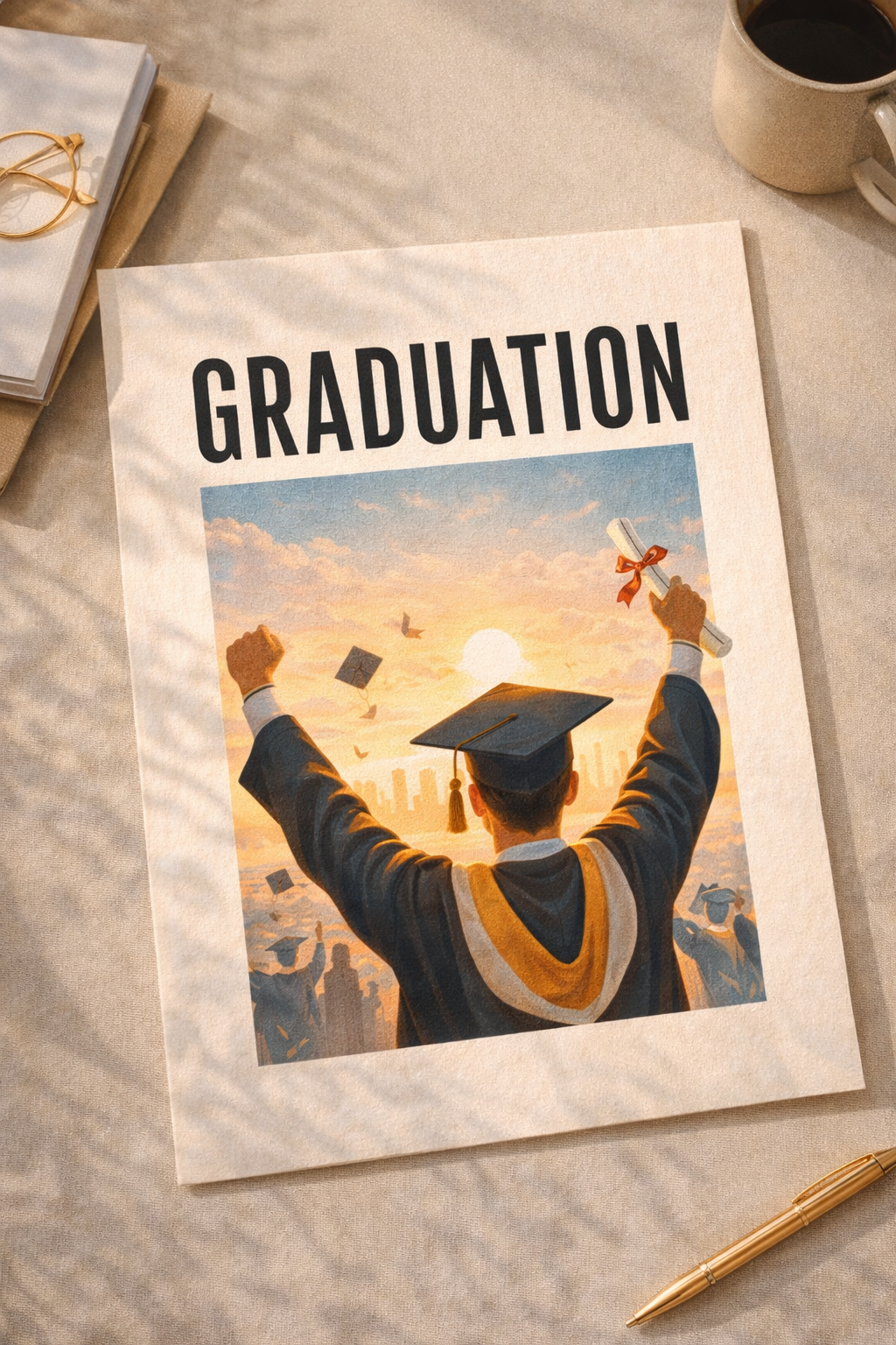 Graduation — Personalized Illustrated Achievement Story