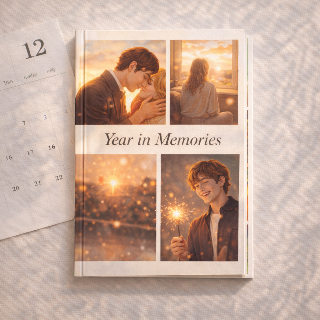 New Year Memory Comic — Personalized Year Review