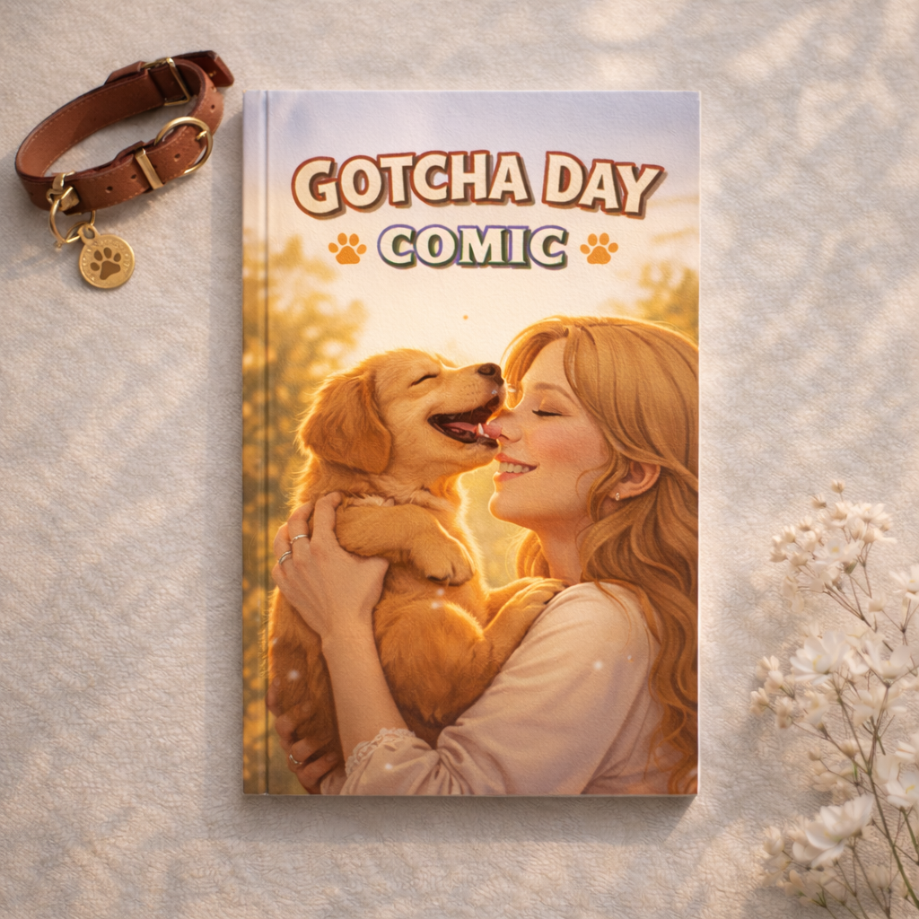 Pet Adventure Superhero Comic — Personalized Pet Story