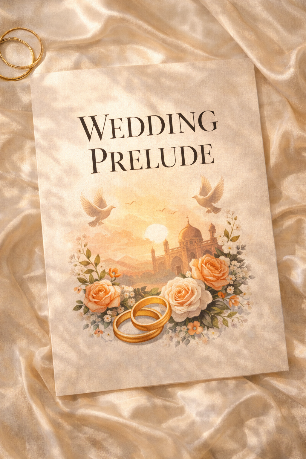 Wedding Prelude — Personalized Illustrated Wedding & Honeymoon Story